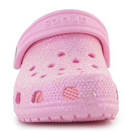 Crocs Classic Glitter Zoccolo K Jr 206992-6S0 rosa 1