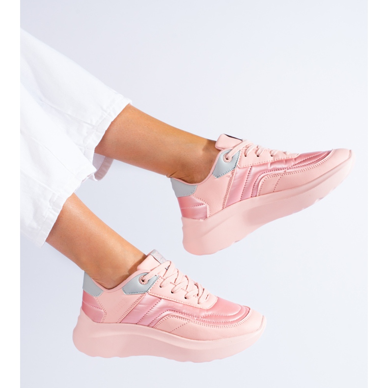 Sneaker da donna Big Star II274333600 rosa 1