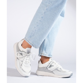 Sneakers da donna Big Star JJ274A196 bianca 2