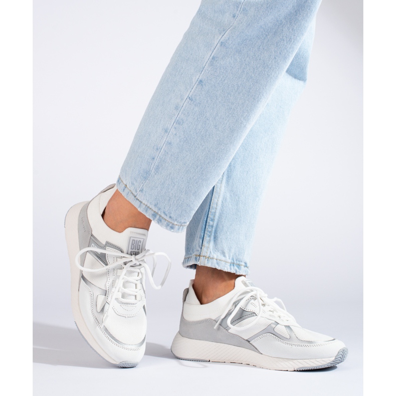Sneakers da donna Big Star JJ274A196 bianco 2