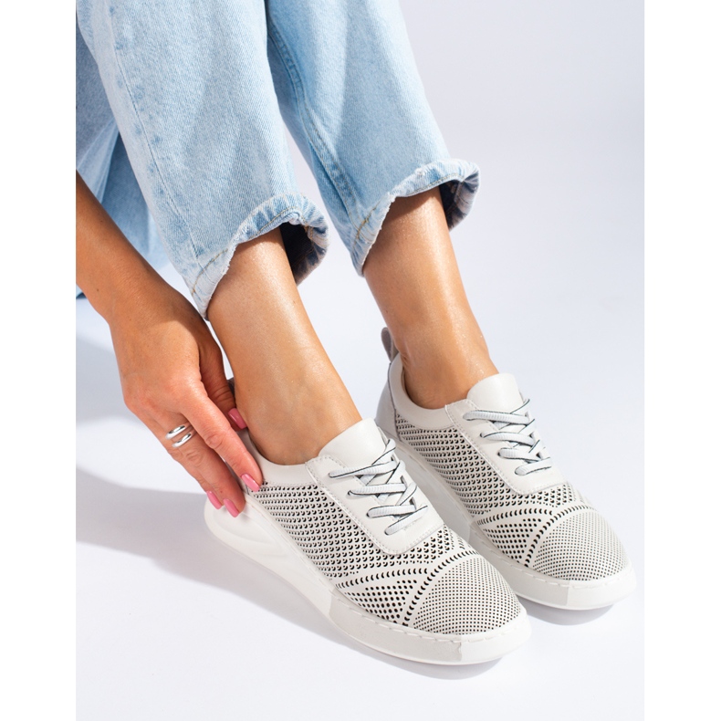 ARTIKER Sneakers in Pelle Leggera grigio 1