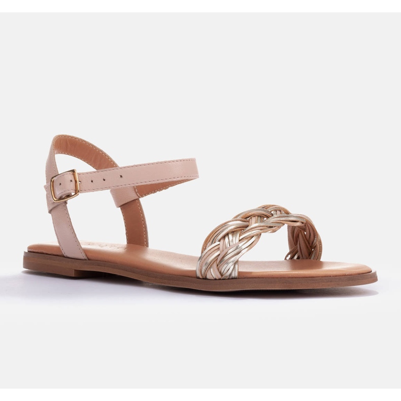 Marco Shoes Sandali piatti beige 1