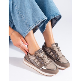Sneakers Big Star da donna KK274112 marrone 1