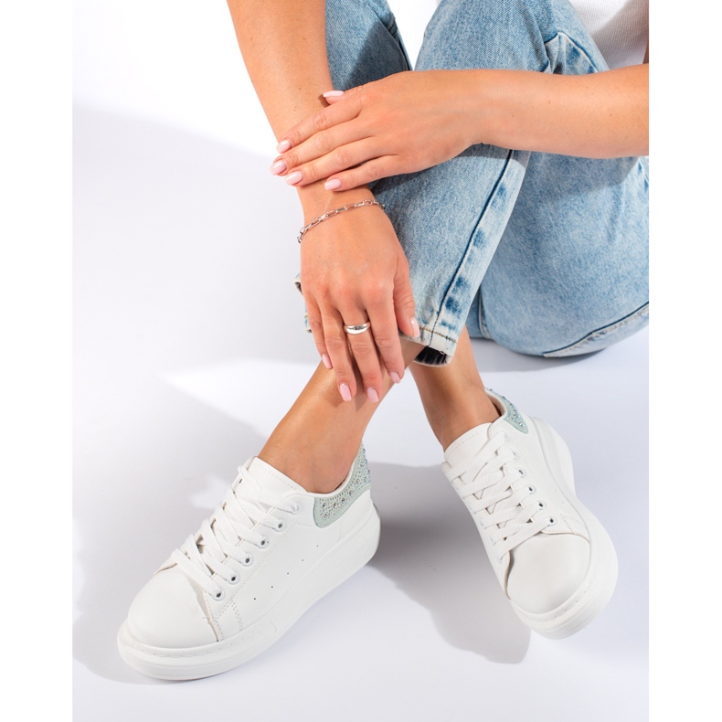 Sneakers Shelovet bianche da donna bianca 1