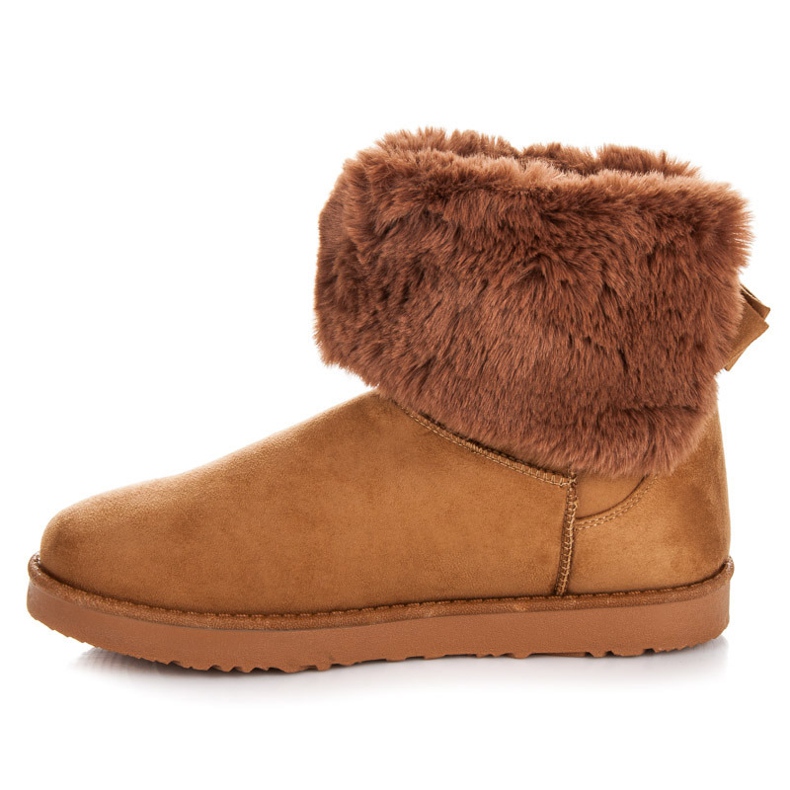 Kylie Mukluki con un fiocco marrone 1