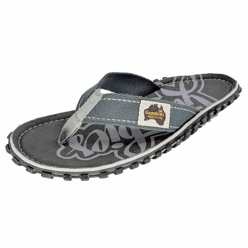 Infradito Gumbies Islander 708210945424 grigio 2