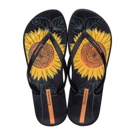 Infradito Ipanema Girasole Anat. Tema Xii Fem W 83178 23923 nero 1