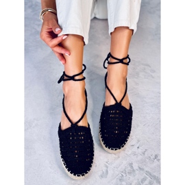 Espadrillas in pizzo da donna Yaweh nere nero 1