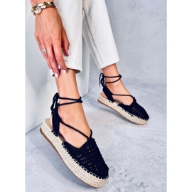 Espadrillas in pizzo da donna Yaweh nere nero 2