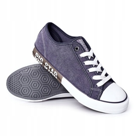 Sneakers uomo Big Star HH174047 blu navy 2