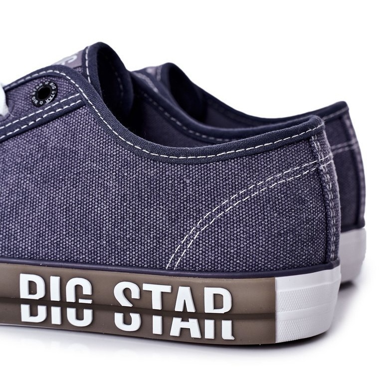 Sneakers uomo Big Star HH174047 blu navy 4