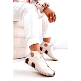 Maciejka 03426-25 Stivali in pelle chiara beige chiaro 3