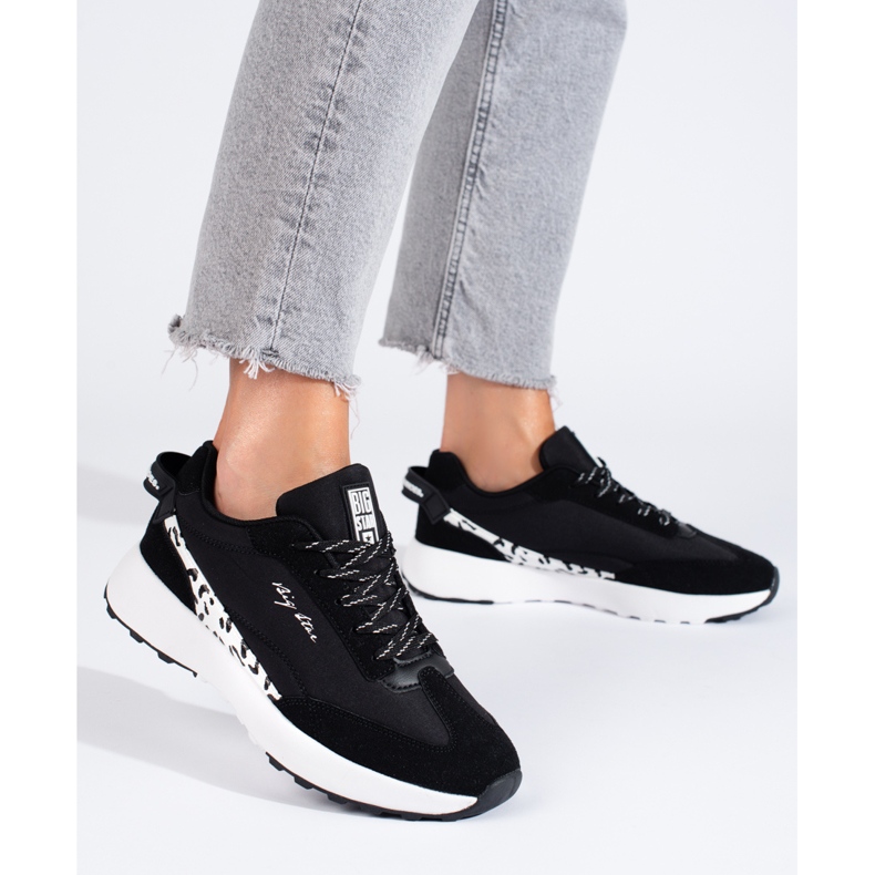 Sneakers nere LL274956 Big Star nero 1