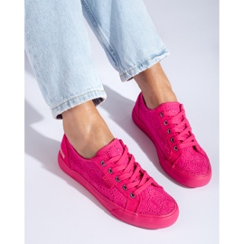 Sneakers rosa da donna Big Star JJ274060 1