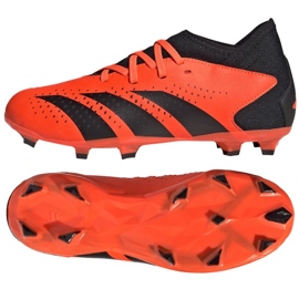 Scarpe da calcio Adidas Predator Accuracy.3 Fg Jr GW4608 arancia arance e rossi 1