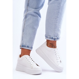Scarpe sportive classiche da donna White Night Trip bianco 1