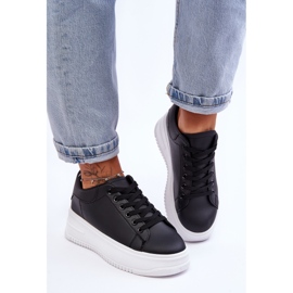 Scarpe da ginnastica classiche da donna Viaggio notturno in bianco e nero 1