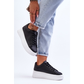 Scarpe da ginnastica classiche da donna Viaggio notturno in bianco e nero 2