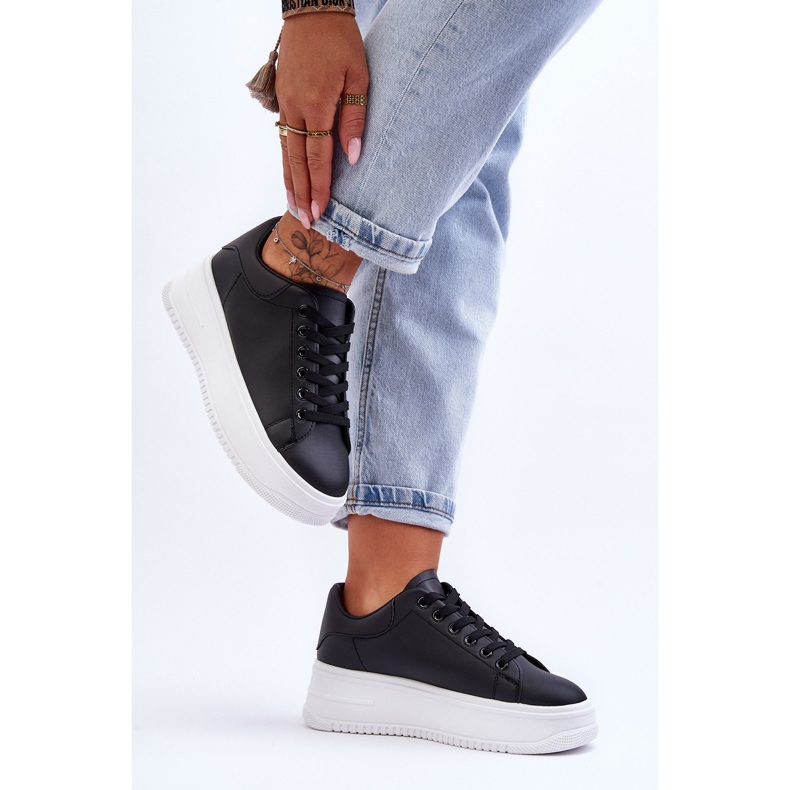Scarpe da ginnastica classiche da donna Viaggio notturno in bianco e nero 2
