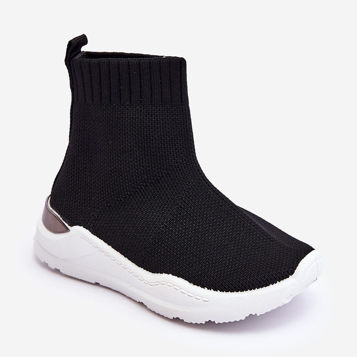 FR1 Scarpe Sportive Calzino Per Bambini Nere Benito nero 1