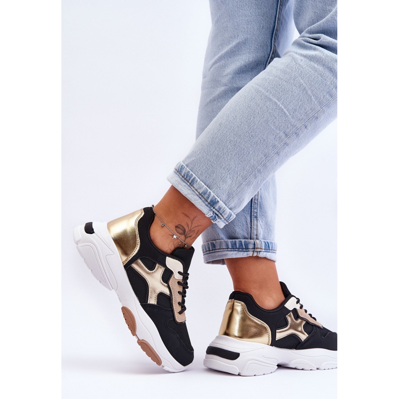 PS1 Sneakers stringate da donna nere Cortes nero 2