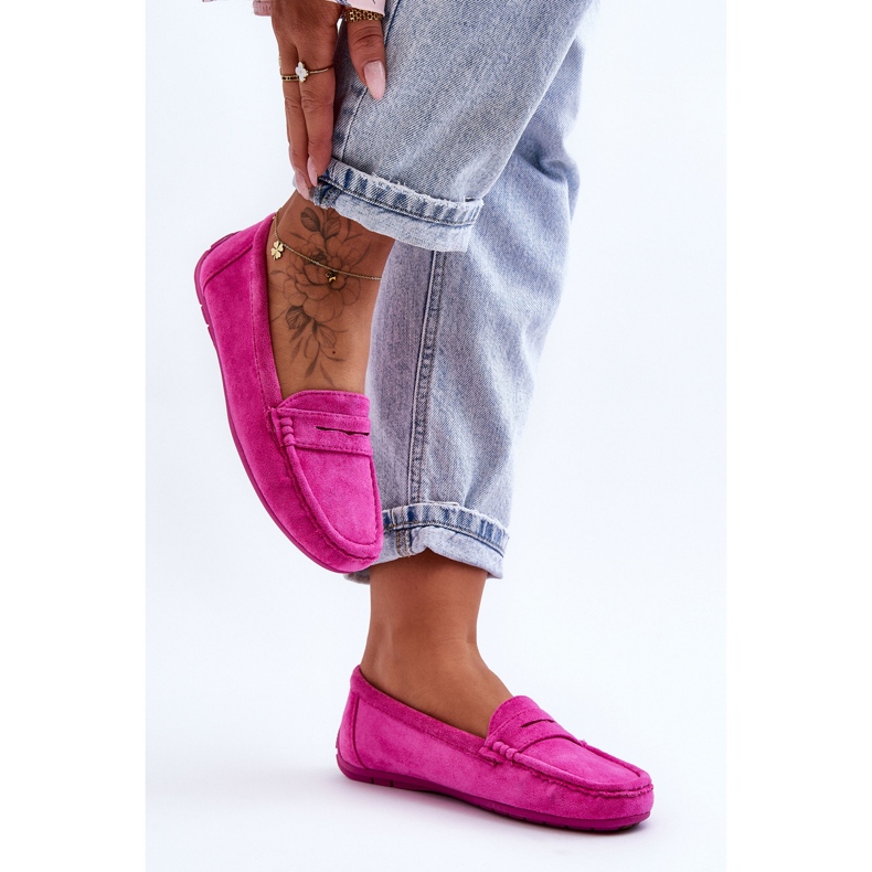 Mocassini in camoscio da donna Rosa Lenvie 1