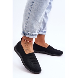 PE1 Sneakers Slip-On da donna nere Lento nero 1