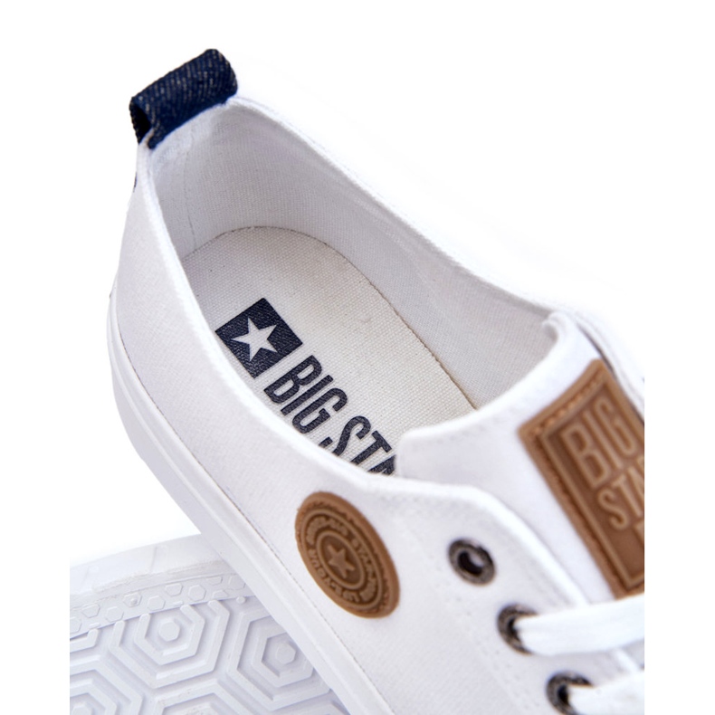 Sneakers Uomo Big Star LL174019 Bianche bianco 6