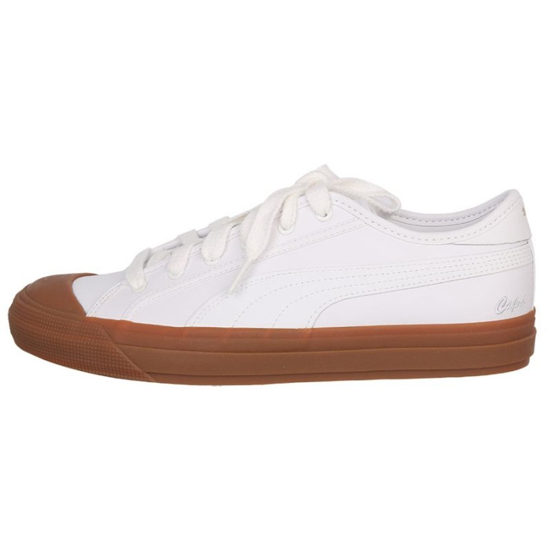 PUMA CAPRI PELLE 369244 03 SPARK SPORT bianca 1