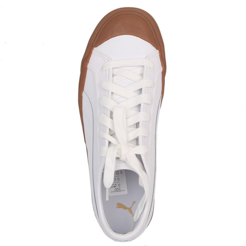 PUMA CAPRI PELLE 369244 03 SPARK SPORT bianca 2
