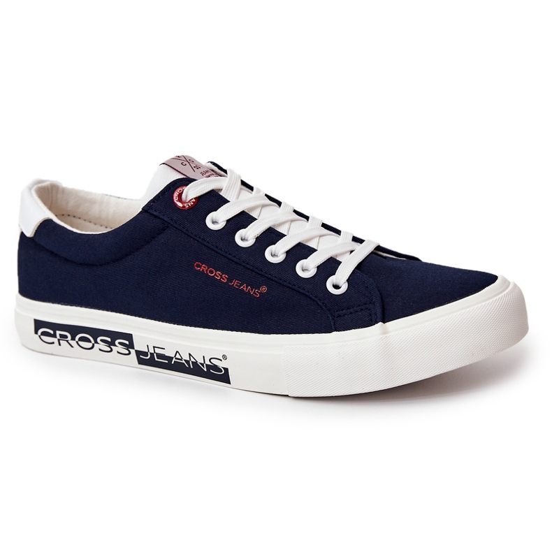 Cross Jeans Jeans cross maschile jj1r4028c blu navy sneaker 1