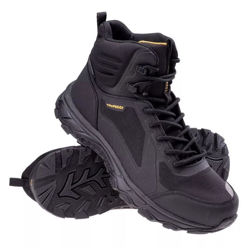Scarpe da trekking Elbrus Hixon Mid Wp C 92800442320 nere nero 3