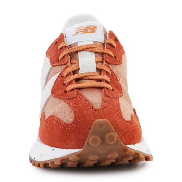 Scarpe New Balance WS327SM marrone 1