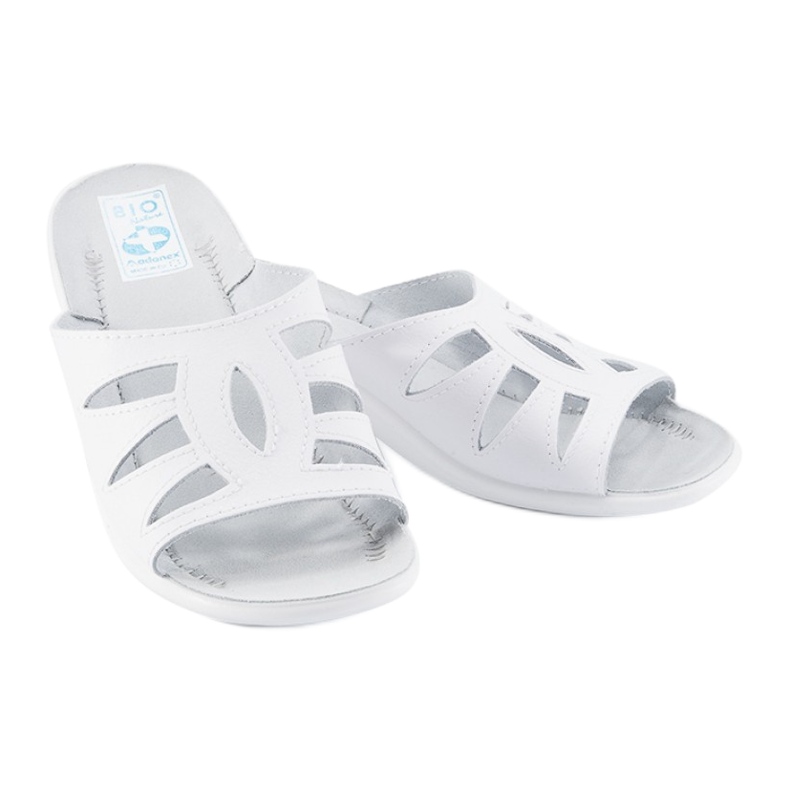 Pantofole Adanex BIO Nature 9241 bianca 4