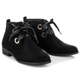 Sergio Todzi Stivali bassi in camoscio nero 2