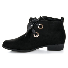 Sergio Todzi Stivali bassi in camoscio nero 1