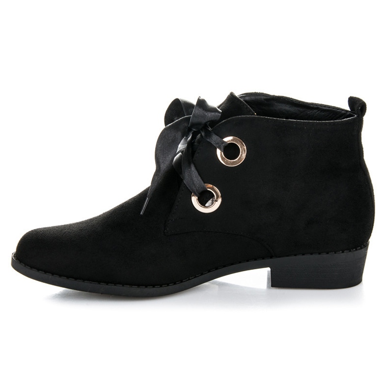 Sergio Todzi Stivali bassi in camoscio nero 1