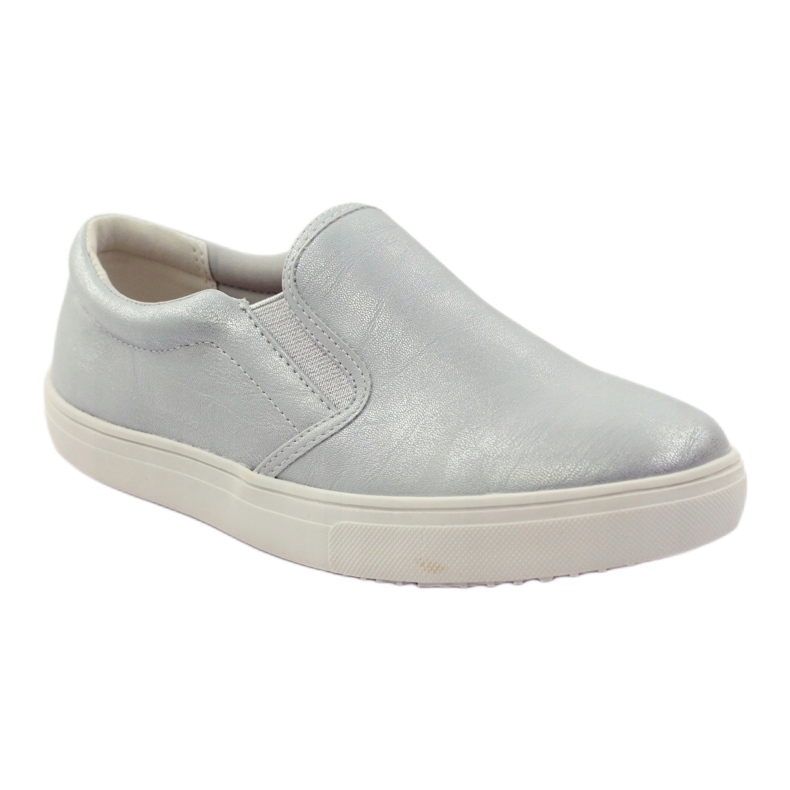 American Club Sneakers sportive con inserto in pelle 16541 grigio 1