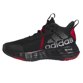 Scarpe da basket adidas OwnTheGame 2.0 Jr. IF2693 nero nero 1