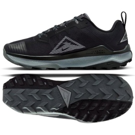 Scarpe da corsa Nike React Wildhorse 8 M DR2686 001 nero 1