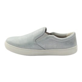American Club Sneakers sportive con inserto in pelle 16541 grigio 2