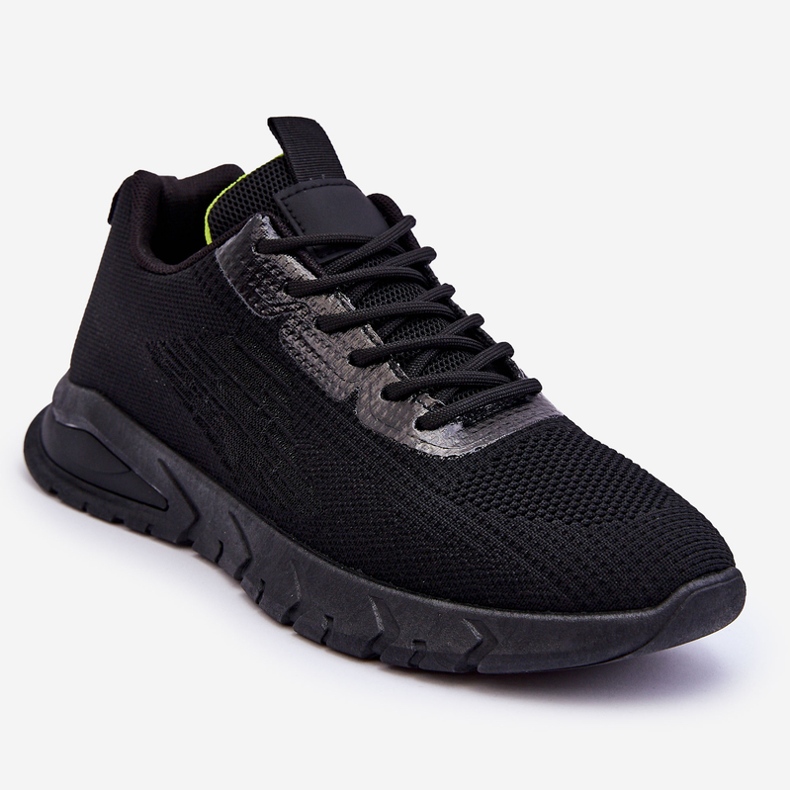 Scarpe Sportive Classiche Da Uomo Nere Santiago nero 1