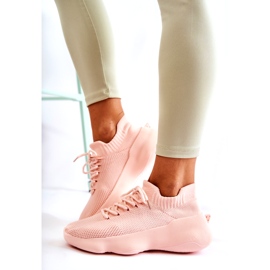 Scarpe sportive slip-on da donna, rosa 3