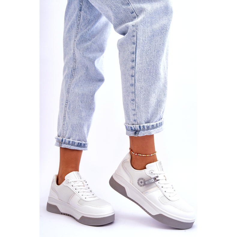 Sneakers Classiche Memory Foam System Big Star LL274A024 Bianche bianca 2
