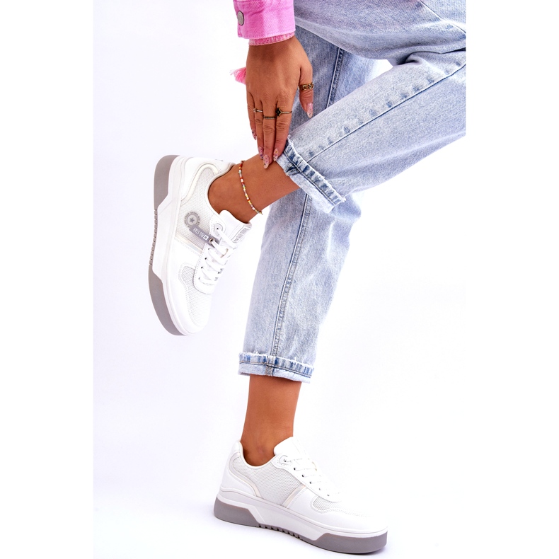 Sneakers Classiche Memory Foam System Big Star LL274A024 Bianche bianco 1