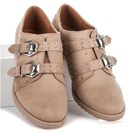 Fama Scarpe scamosciate marrone 2