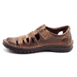 Joker Scarpe traforate da uomo 501 marrone 1