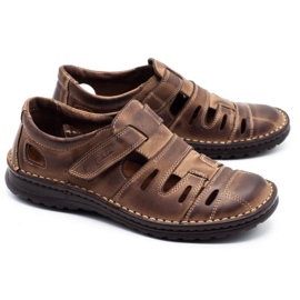 Joker Scarpe traforate da uomo 501 marrone 2