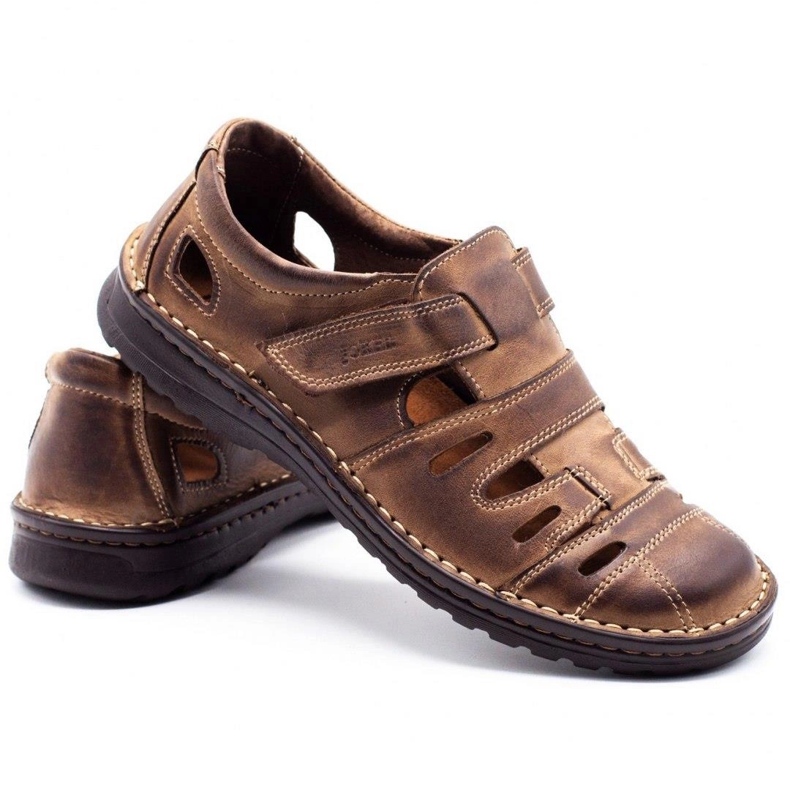 Joker Scarpe traforate da uomo 501 marrone 3