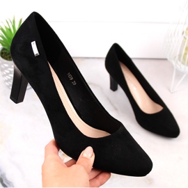 Décolleté in camoscio nero di Sergio Leone 1